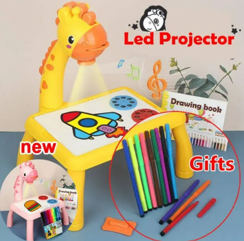 Children Projection Drawing Board LED Projector