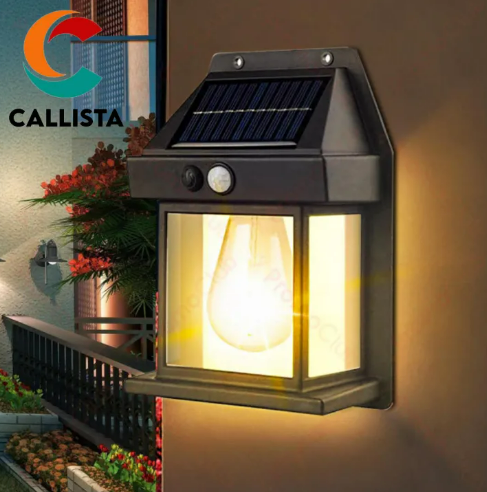 CALLISTA 1PCS LED Solar Wall Lamp Outdoor Waterproof Up And Down Luminous Lighting