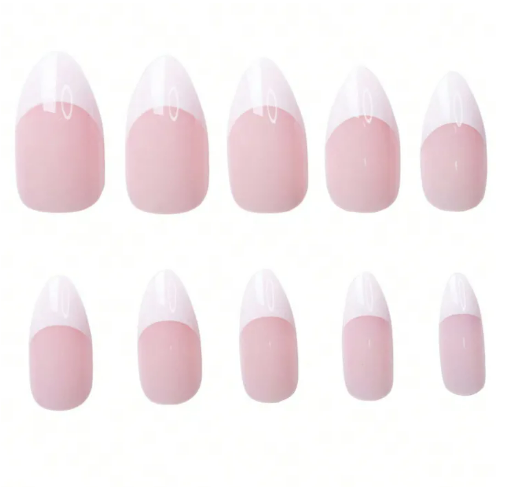 12 pcs french nails artificial nails nails for girls