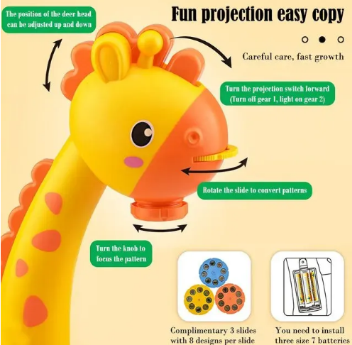 Children Projection Drawing Board LED Projector
