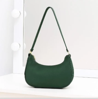 Stylish Riva Shoulder Bag for Women - PU Leather Underarm Handbag - Casual and Formal Ladies Bag - Fashionable Lightweight Handbag for Daily Use & Special Occasions