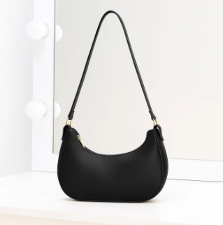 Stylish Riva Shoulder Bag for Women - PU Leather Underarm Handbag - Casual and Formal Ladies Bag - Fashionable Lightweight Handbag for Daily Use & Special Occasions