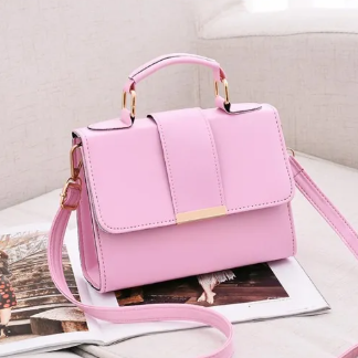 High-Quality Classic Chic Women Shoulder Bag - Plain Design Handbag in Various Colors